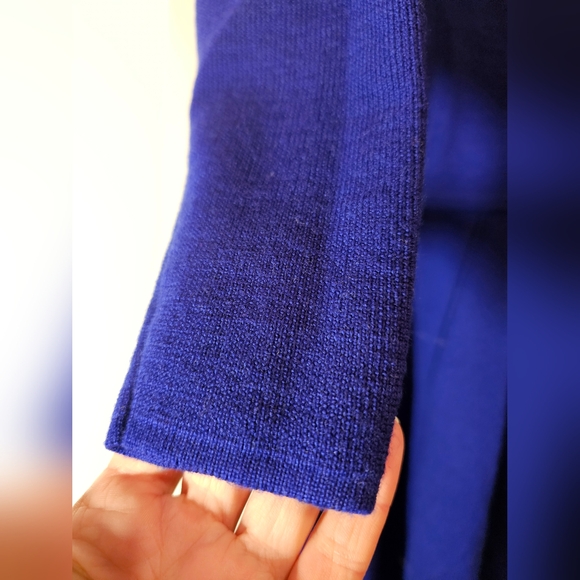 MILLY  NEW YORK | SANDRA Merino Wool Pleated Dress. No flaws. Sz M - Picture 5 of 16